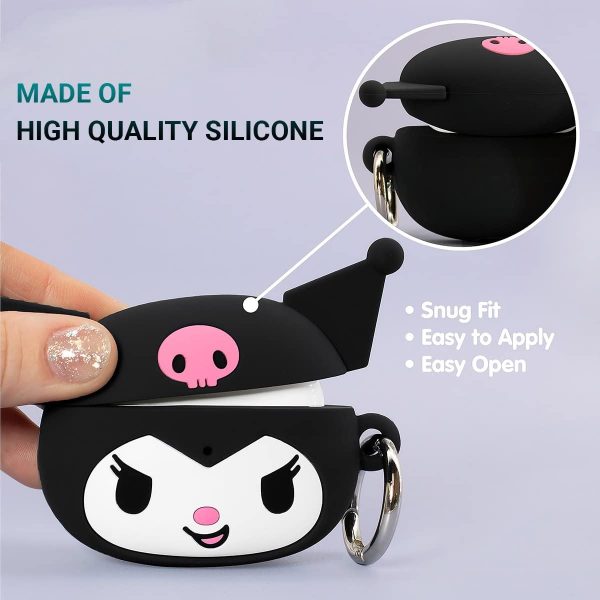Cute Cartoon Design Case Cover for AirPods 1 & 2 & Airpod Pro Generation case (Hello Kitty) - Image 5