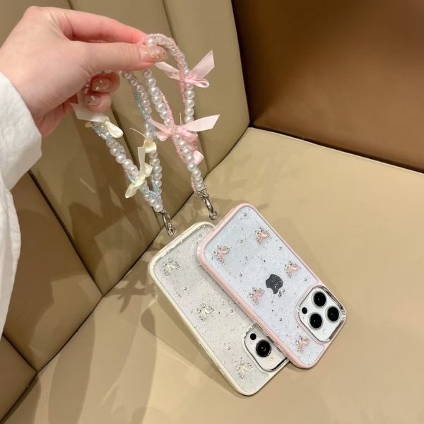 Premium Quality 3D Butterfly Case With Premium Pearl Charms - Image 2
